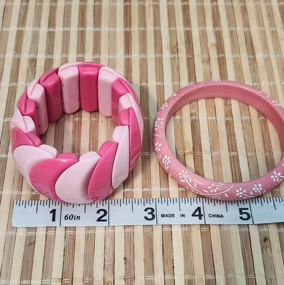 Vintage Pink Bracelets - Picture 6 of 6